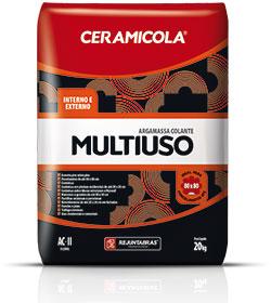 Linha Ceramicola Multiuso Interno e Externo Branca