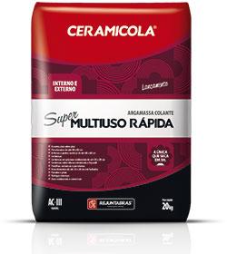 Linha Ceramicola Super Multiuso Rápida Cinza